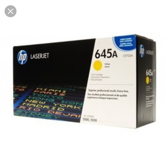 Toner HP 645A Yellow Compatible (C9732A)