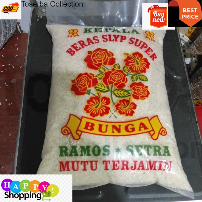 

Toserba Collection Beras cap Bunga 5kg Bandung-Cimahi