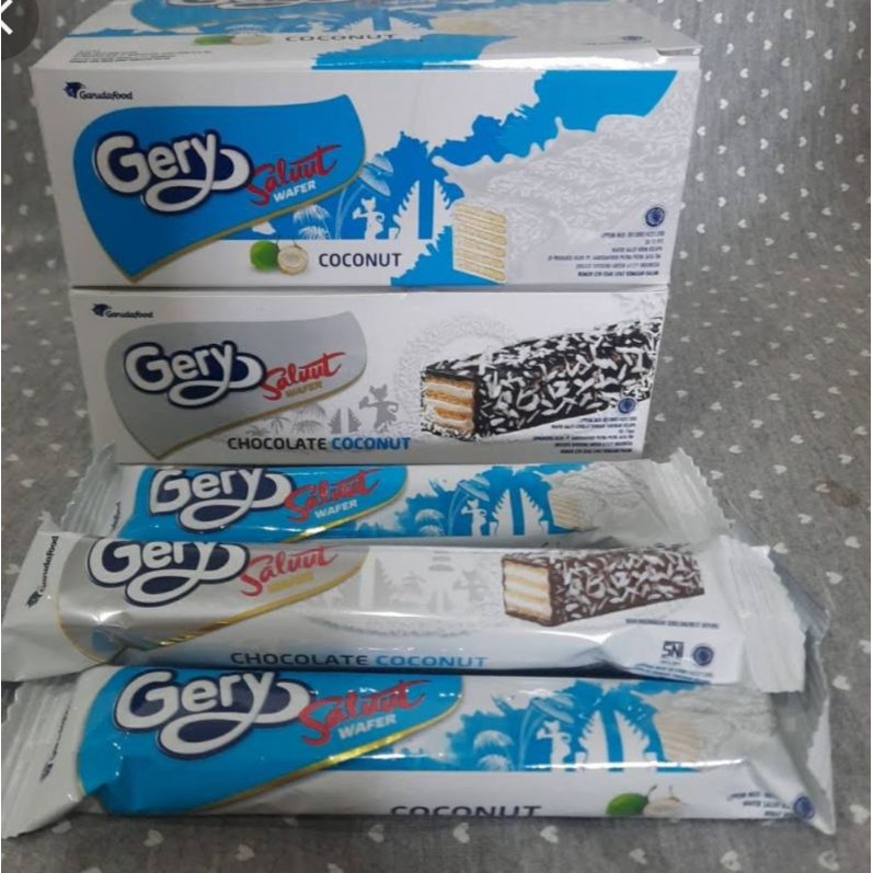 

GERY Salut Wafer Choculate Coconut (@20gr x 12pcs)