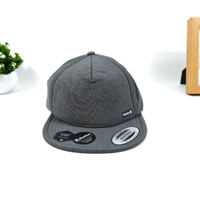 Topi Hurley Phantom Traveler Hybrid Black Heather Original