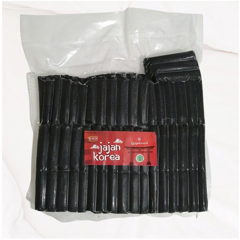 

1kg Black Topokki / tteok / rice cake Jajan Korea