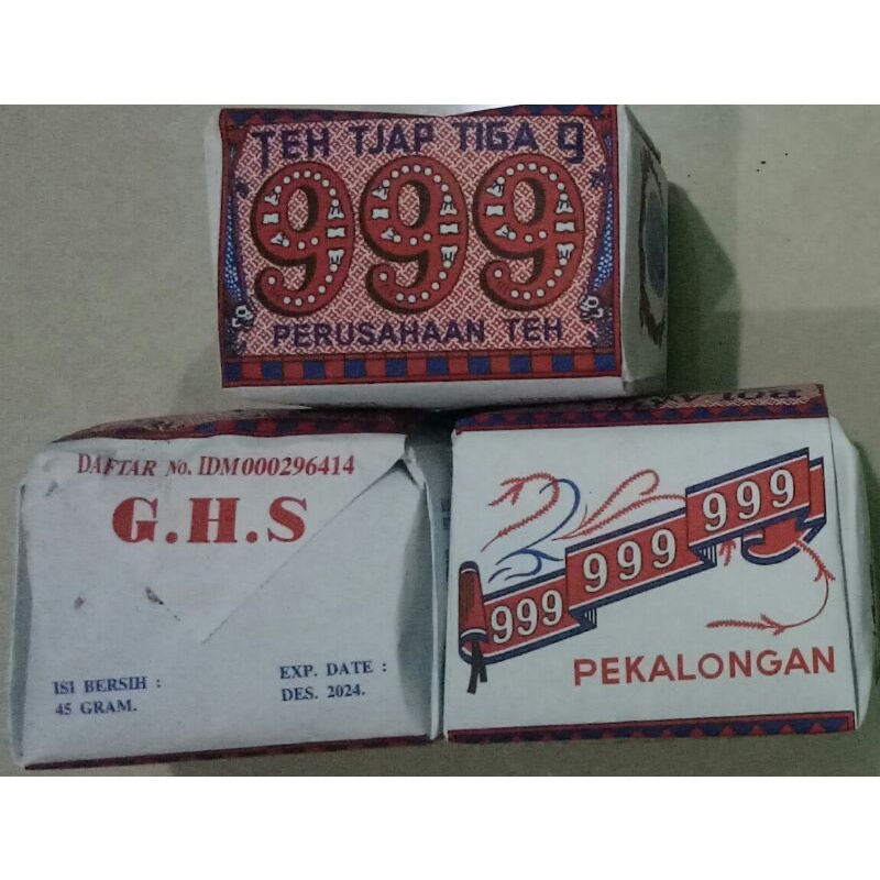 Teh 999 Pekalongan TERMURAH | 45gr | 45g |