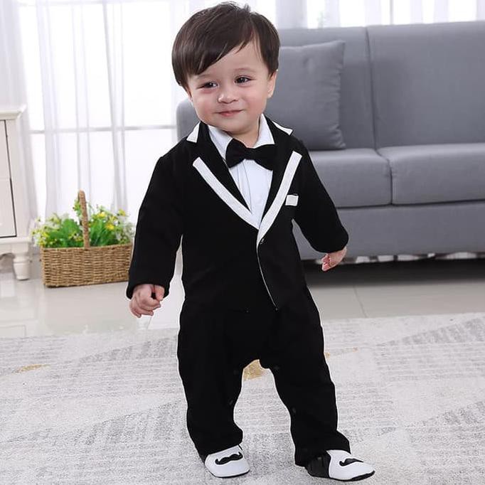 Promo Terlaris  BAJU ROMPER JAS ANAK TERMURAH / ROMPER BABY BOSS - SZ 95