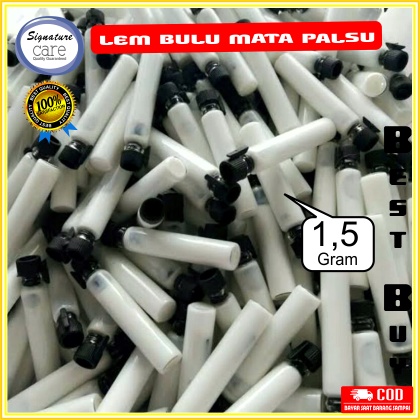 Lem Bulu Mata Palsu False Eyelash GLUE TAHAN LAMA TIDAK PERIH TIDAK BERBAU Murah 1,5 ml PUTIH