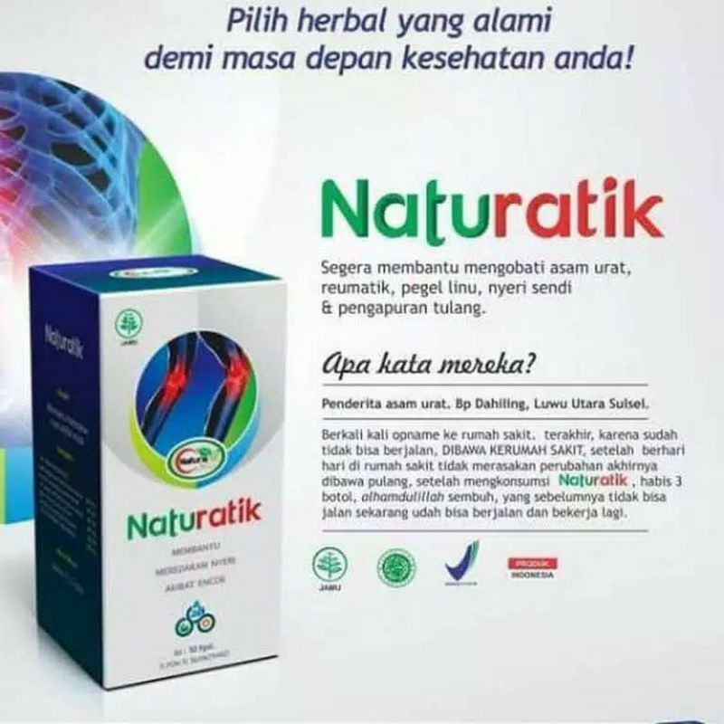 NATURAFIT ORIGINAL NATURATIK 50 KAPSUL