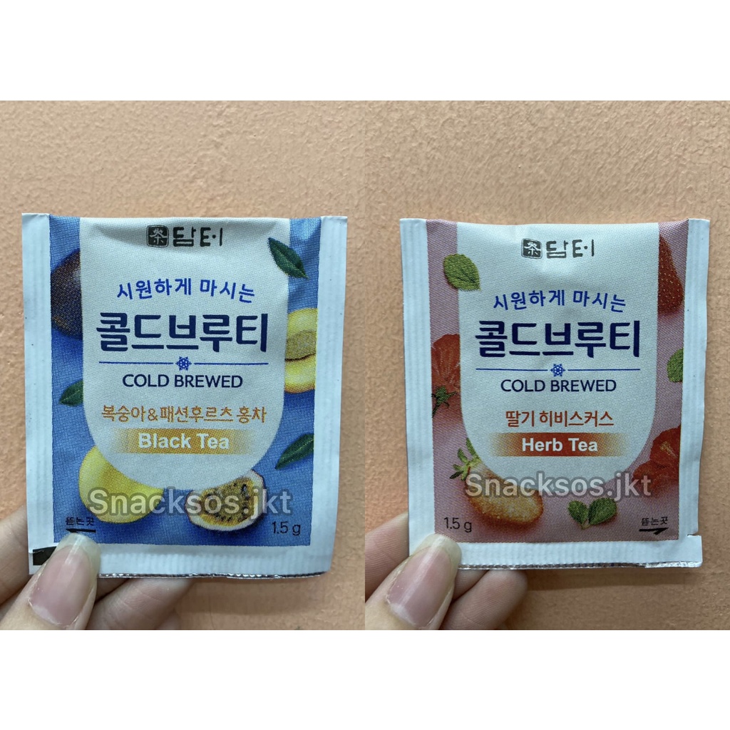 

DAMTUH COLD BREWED HERB TEA / BLACK TEA DRINK KOREA