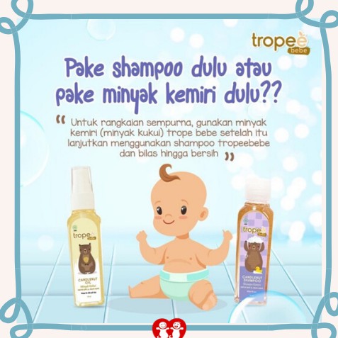 Tropee Bebe Candlenut Shampoo 100ml