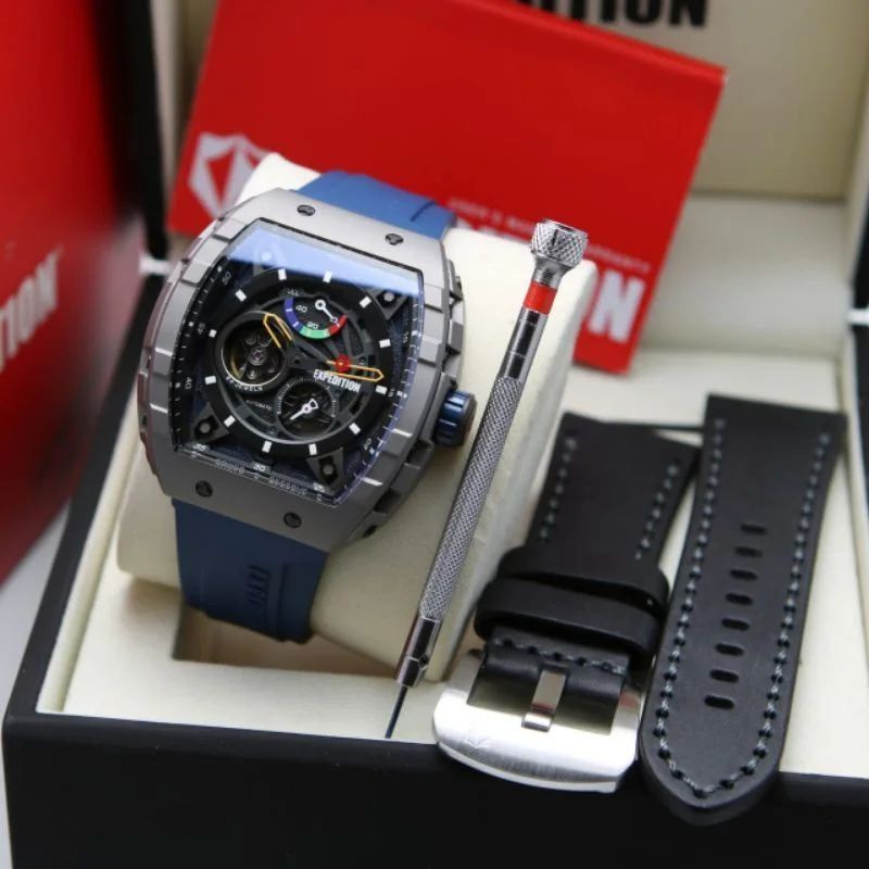 EXPEDITION E6782 E6782M E 6782 TITANIUM AUTOMATIC FREE STRAP