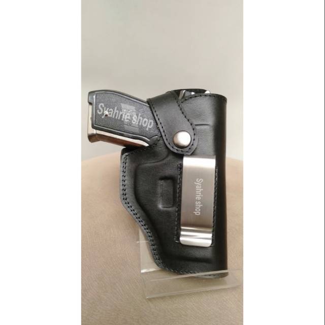 Holster sarung pistol selip kulit makarov jericco fn