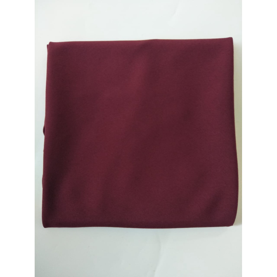 Hijab simple BERGO MARYAM Non Pet Tali Diamond Premium OriAulana Grosir Jilbab dan Kerudung Termurah-Maroon