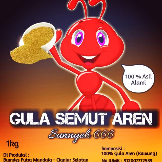 

Gula semut aren 1kg