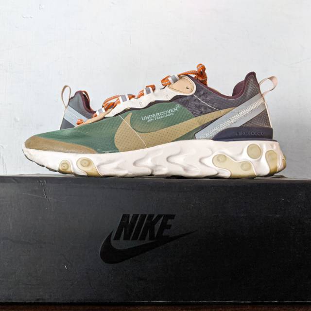 Nike React Element 87 Undercover Green Mist US 9