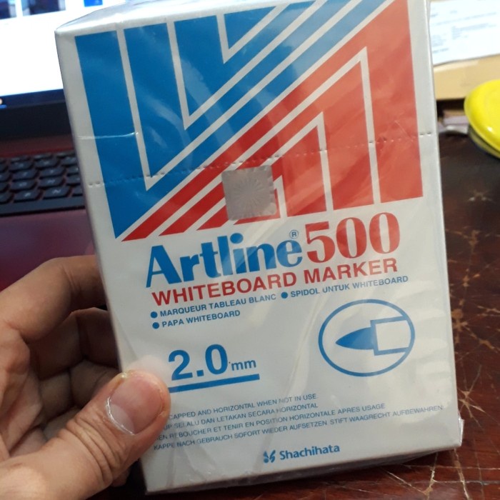 

Hadir Spidol Artline 500 Whiteboard Marker 2.0Mm (Perlusin) Hemat