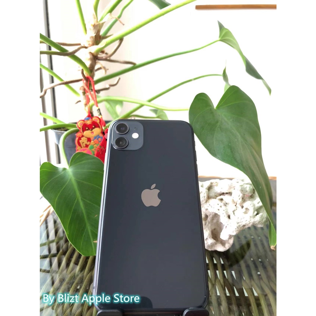 Apple iPhone 11 128GB Silent Fullset original Second Mulus100% Like New 3utools All Green (Garansi 1 Bulan)