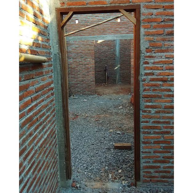 Kusen Pintu Kayu Bengkirai Ukuran Standard Free Ongkir jabodetabek