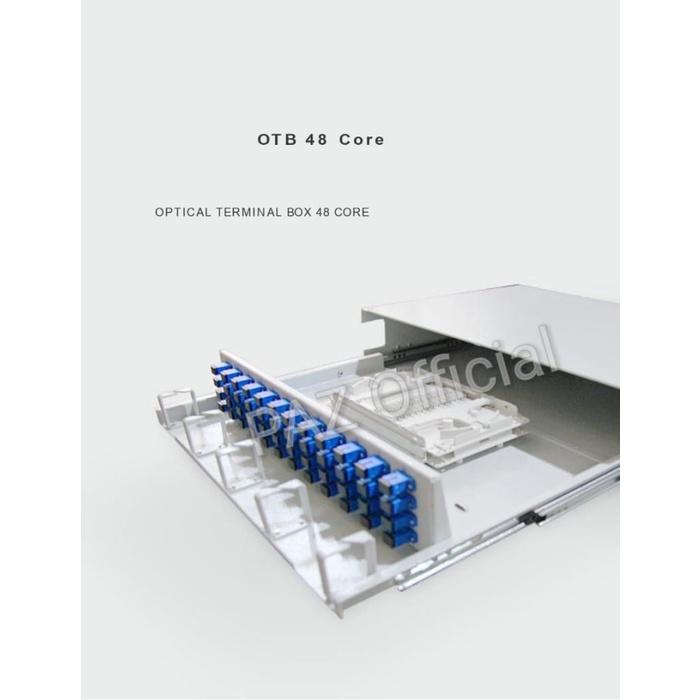 OTB 48 Core PAZ ORI lengkap pigtail & adapter merk PAZ juga