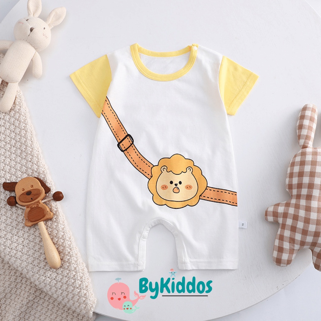 ByKiddos - Jumper Bayi Impor / Romper Jumpsuit Anak / Baju Bayi Newborn 0-1 Tahun