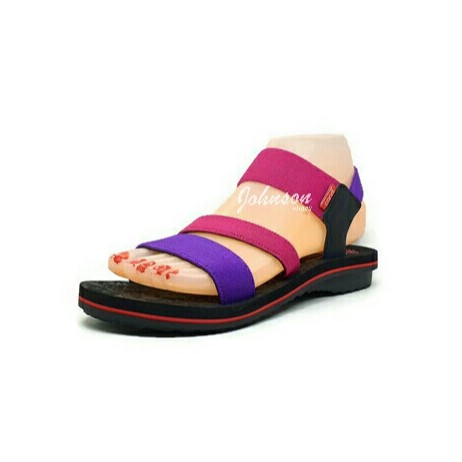 Sandal / Sendal Tali Wanita CARVIL - TULIP 02 GL Fushia Purple