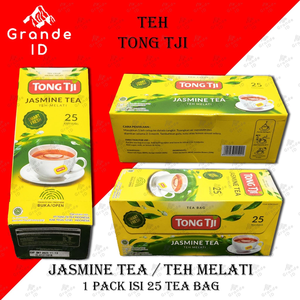 

TEH TONG TJI CELUP JASMINE MELATI ISI 25 TEABAG