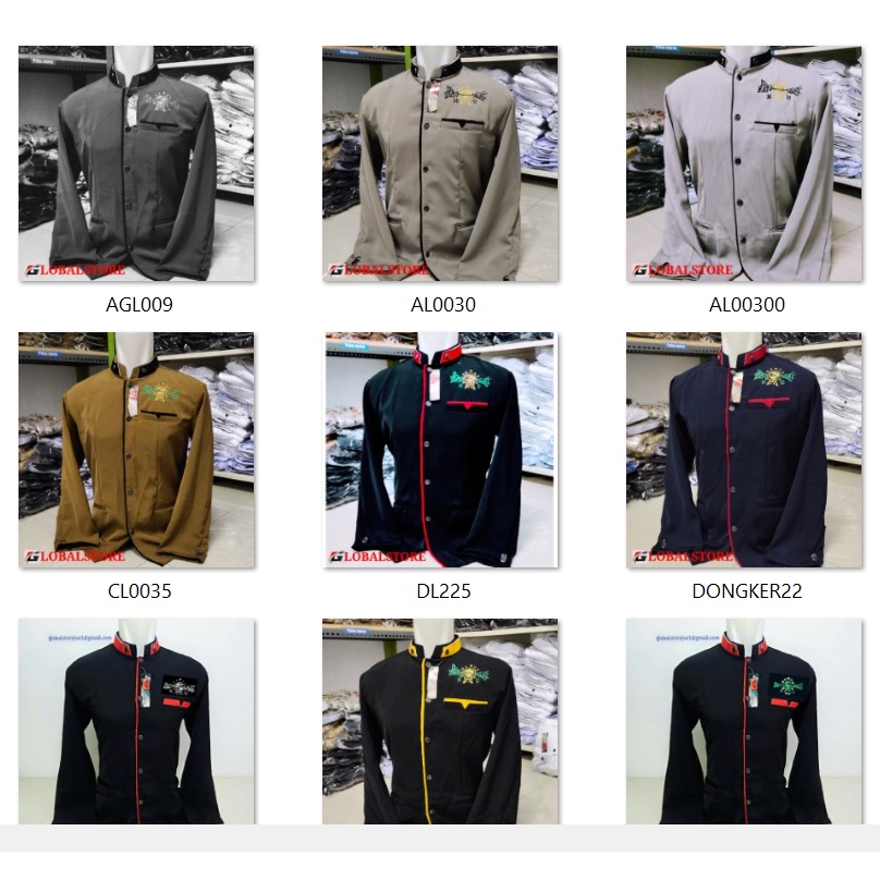 JAS MUSLIM PRIA / KOKO SERAGAM KOMUNITAS / JASKO ORANG DEWASA / ANAK / JAS KOKO PAKAIAN MUSLIM PRIA