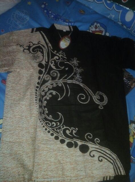 Batikuu New-kemejapria-lengan-panjang-848vo-kemeja-pilot-pangkat-teknisi Kemeja Batik Pria Lengan