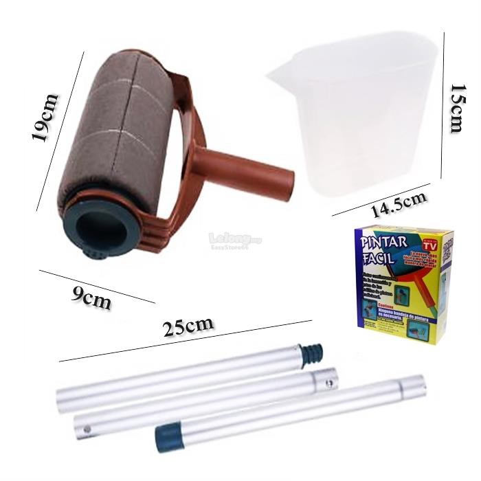 [COD] Pintar Facil Paint Roller Cat Tembok Praktis Tanpa Repot | Smart Roll Cat Dinding Kuas Tembok Anti Tumpah