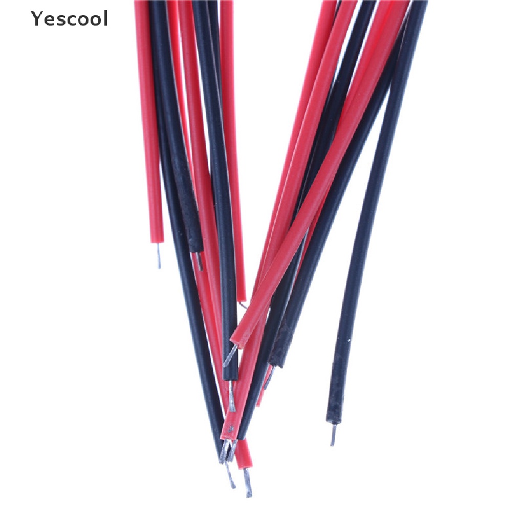 Yescool 10pcs Kabel Konektor Baterai 2 Pin Panjang 10cm Untuk Lampu Strip LED