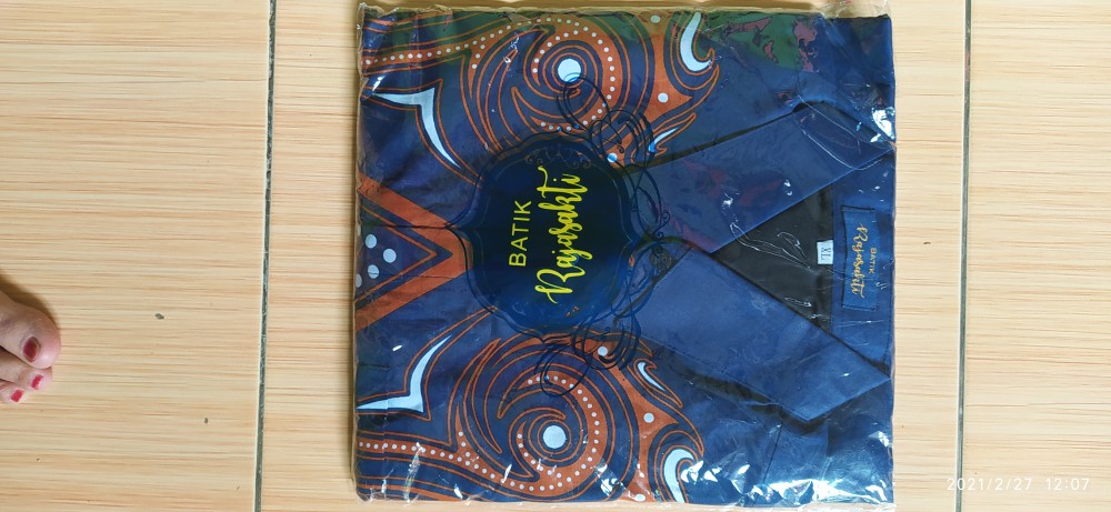 Kemeja Batik Katun Sragenan Full Furing Kupu Ksatria By Aljaya Batik