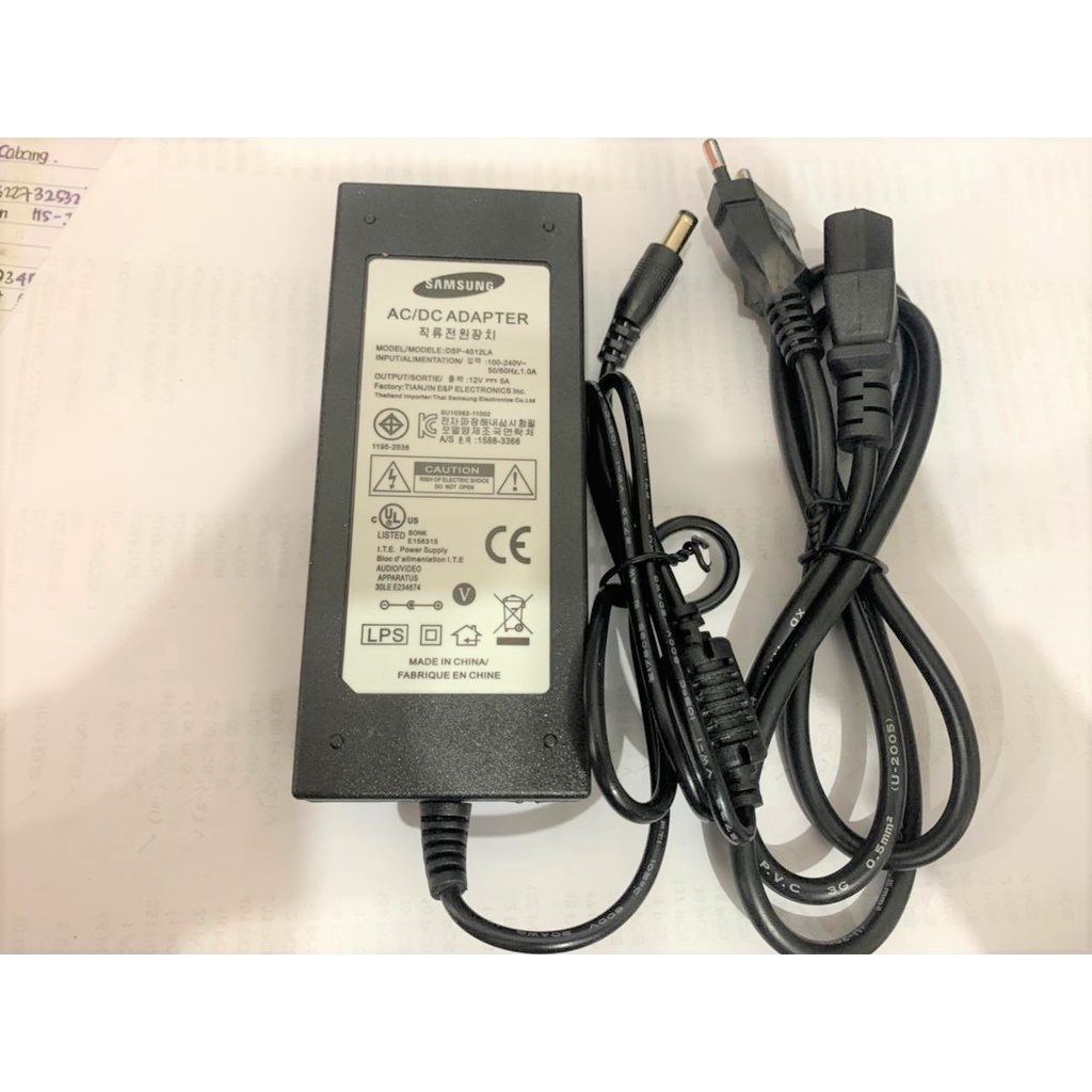 Adaptor CCTV 12V/5A SAMSUNG Trinity