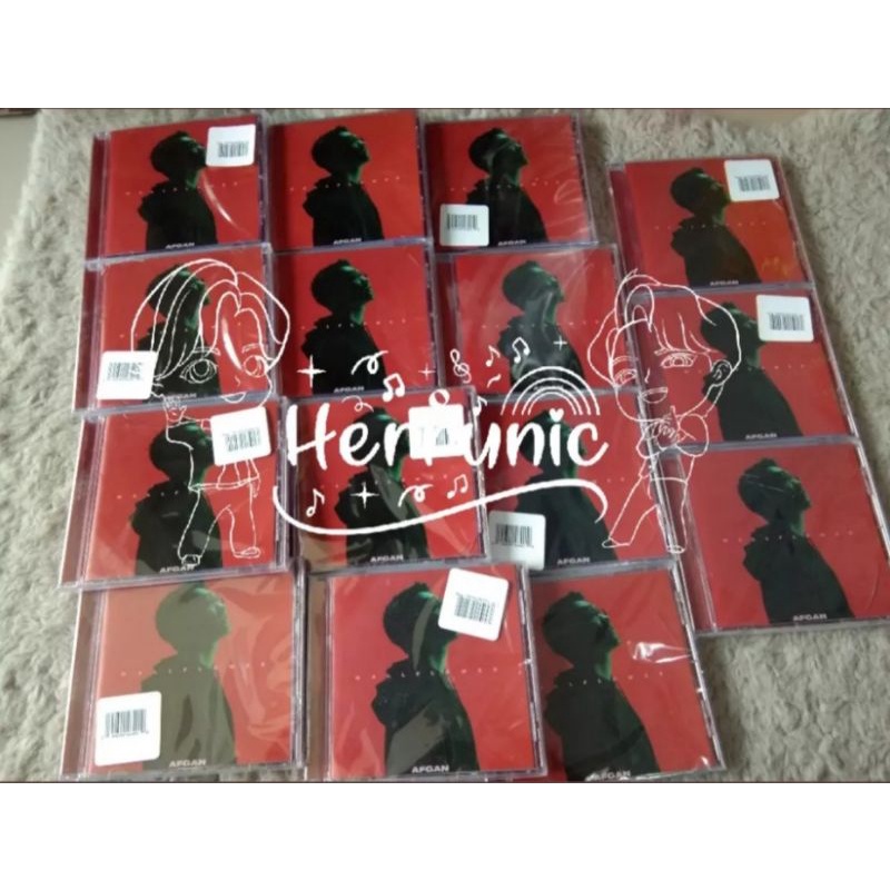 [READY STOCK] OFFICIAL ALBUM CD AFGAN - WALLFLOWER US