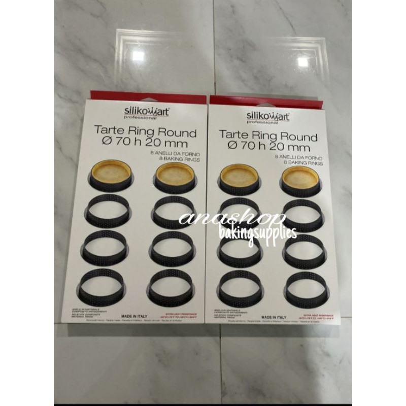 

Silikomart Tarte Ring Round Ø70mm h20mm