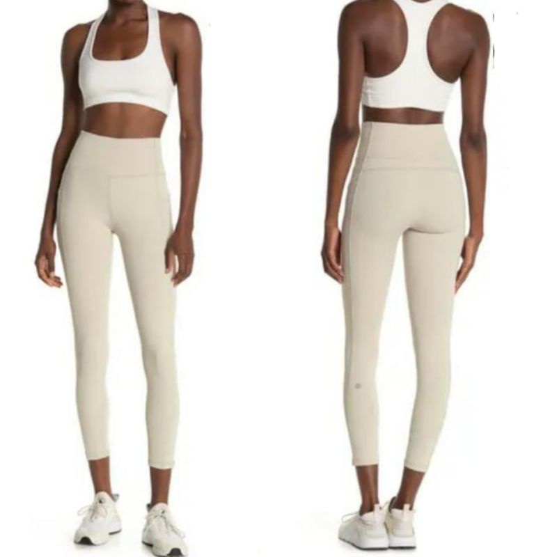 Celana Legging Senam Gym Gottex High Waist Stone