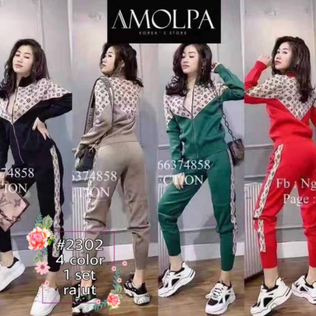 1 set rajut Lv premium