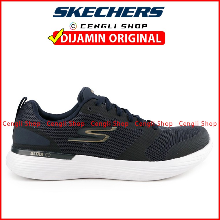 SEPATU LARI SKECHER RUNNING SHOES PRIA ORIGINAL ULTRA GO RUN 400 V2