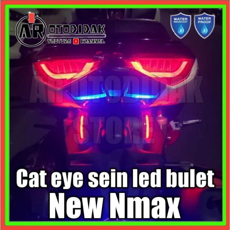 cat eye led BULAT mode senja &amp; sein PNP NEW NMAX