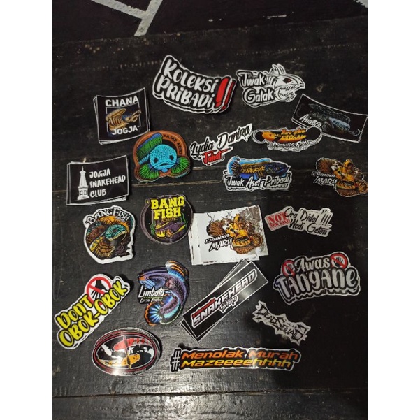 

stiker channa maru