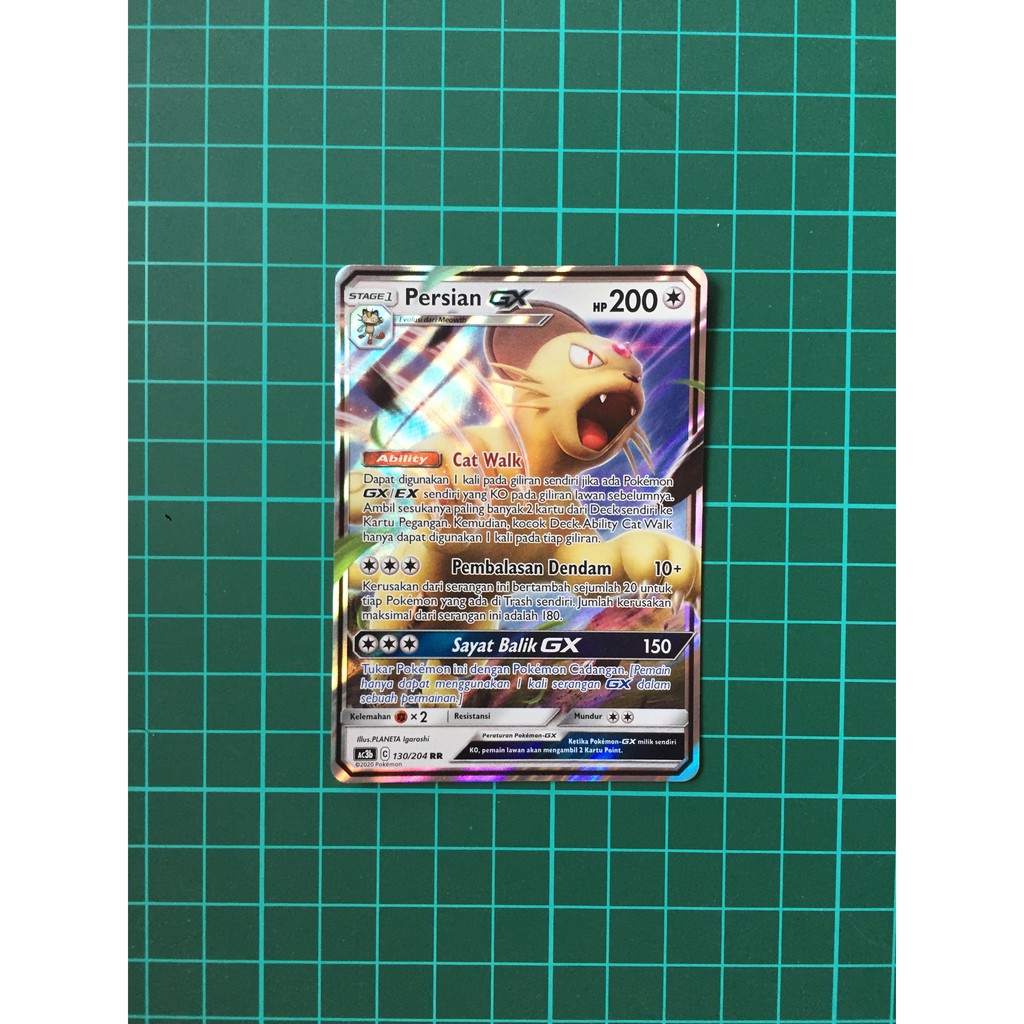 Persian GX RR Kartu Pokemon TCG Indonesia