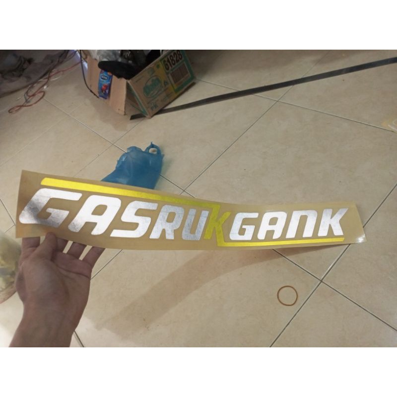 cutting stiker scotlite/custome/desain suka suka/stiker virall