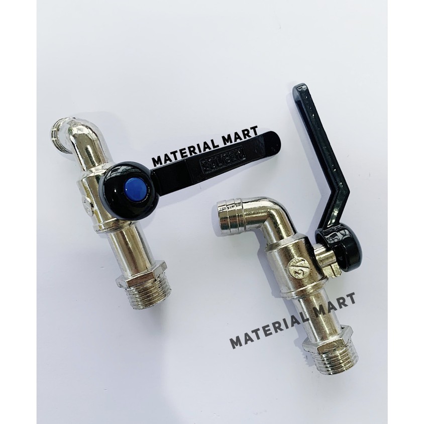 Keran Air Besi 1/2&quot; | Kran Bola 1/2 Inch | Kran Besi | Kran Tembok 0,5 | Material Mart