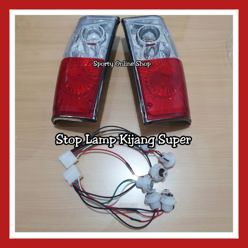 Stop Lamp Lampu Stop Kijang Super Mica Kristal