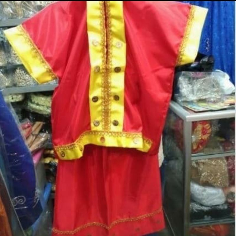 BAJU ADAT ANAK BAJU SULAWESI BODO ANAK TG &amp; Aksesoris