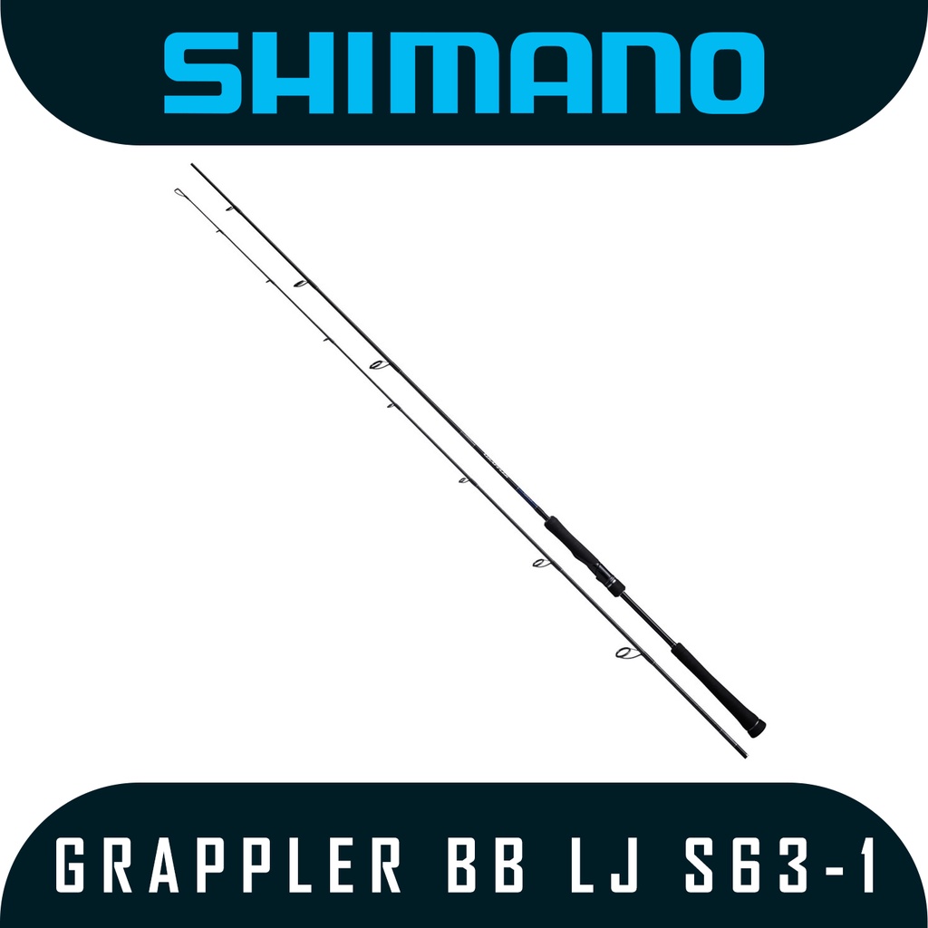 Joran / Rod Light Jigging Merk Shimano Grappler BB Type LJ S63-1