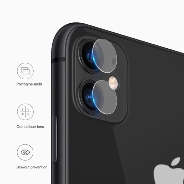 HOGOO IPHONE 6 7 8 X XS MAX XR 11 PRO REAL GLASS CAMERA LENS PROTECTOR ANTIGORES KACA