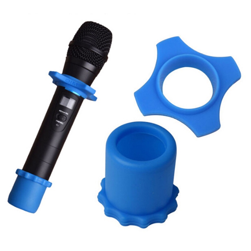 (LUCKID) Ring Pelindung Microphone Wireless Anti Terguling