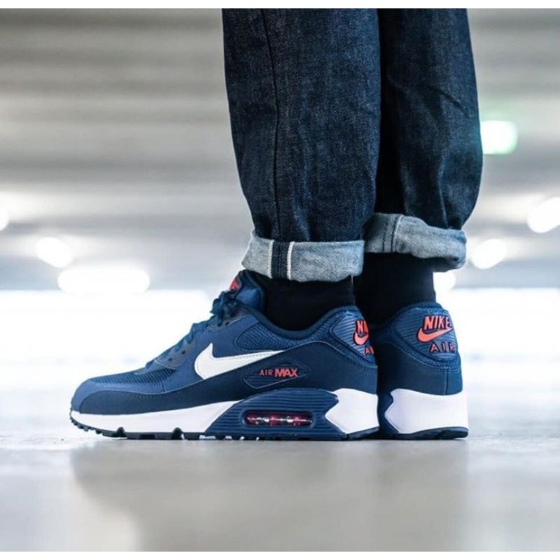 nike 90 navy blue