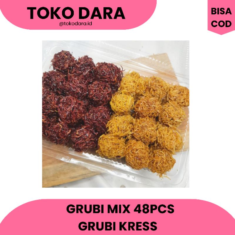 

Grubi Mix 48 pcs | Grubi Kress Grubi Kres Mix | Grubi Ubi Grubi Manis