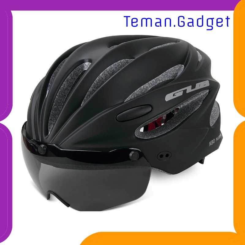 TG-IB710 GUB HELM SEPEDA CYCLING VISOR AERO EPS MAGNETIC REMOVABLE LENS