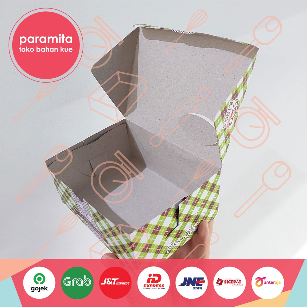 King Kotak Makanan 12x12 / 12x14 / 12x16 isi 10 pcs