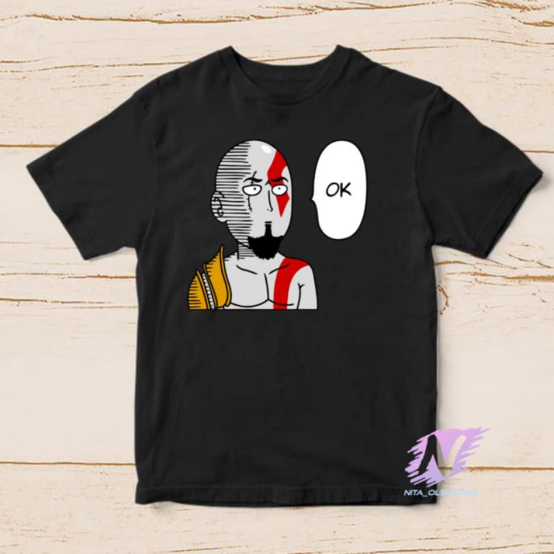 kaos anak one punchman godofwar