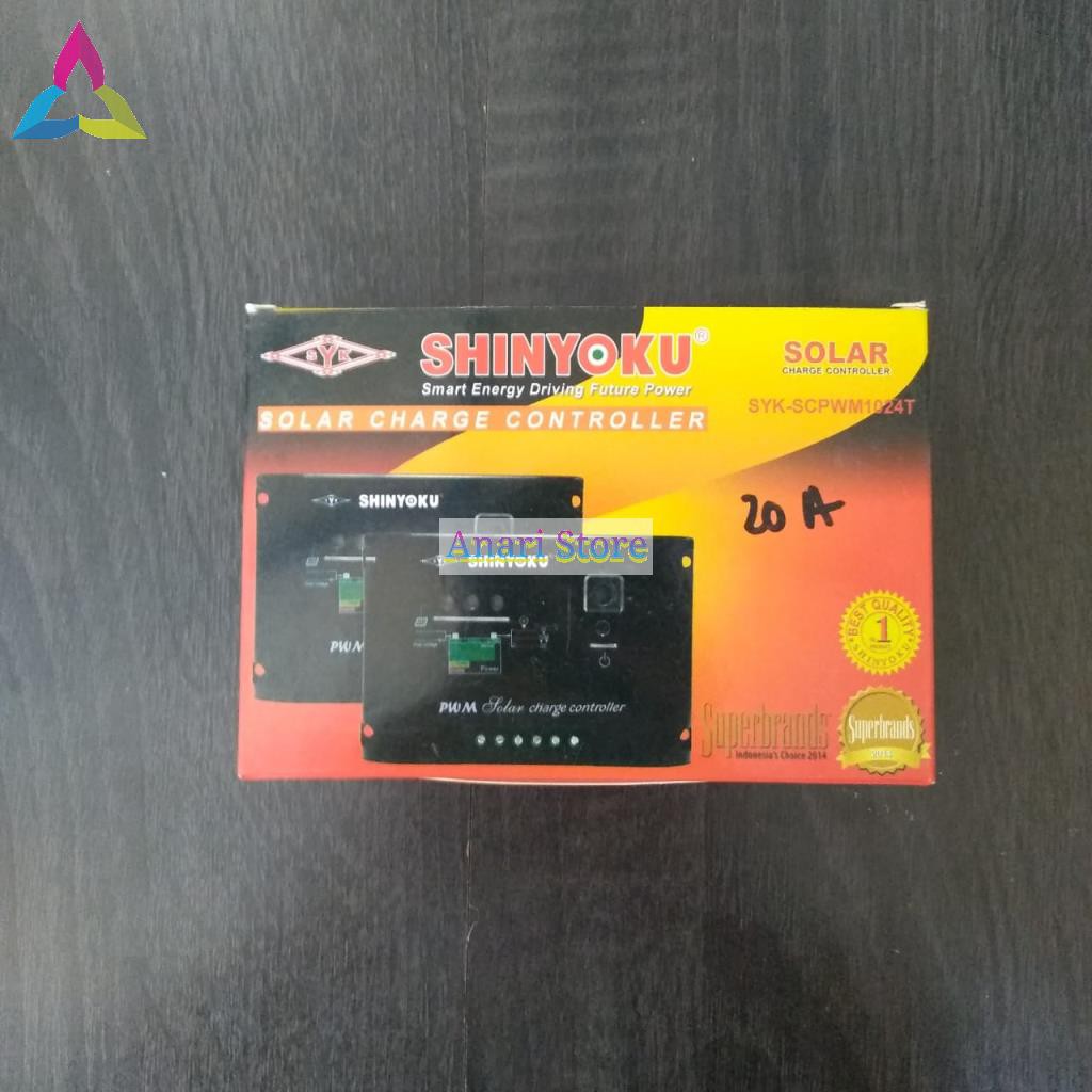 SHINYOKU PWM Solar Charge Controller Automatic 20A 20 A